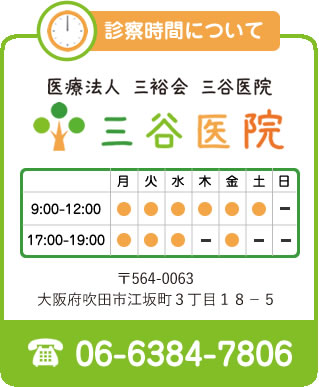 診察時間について